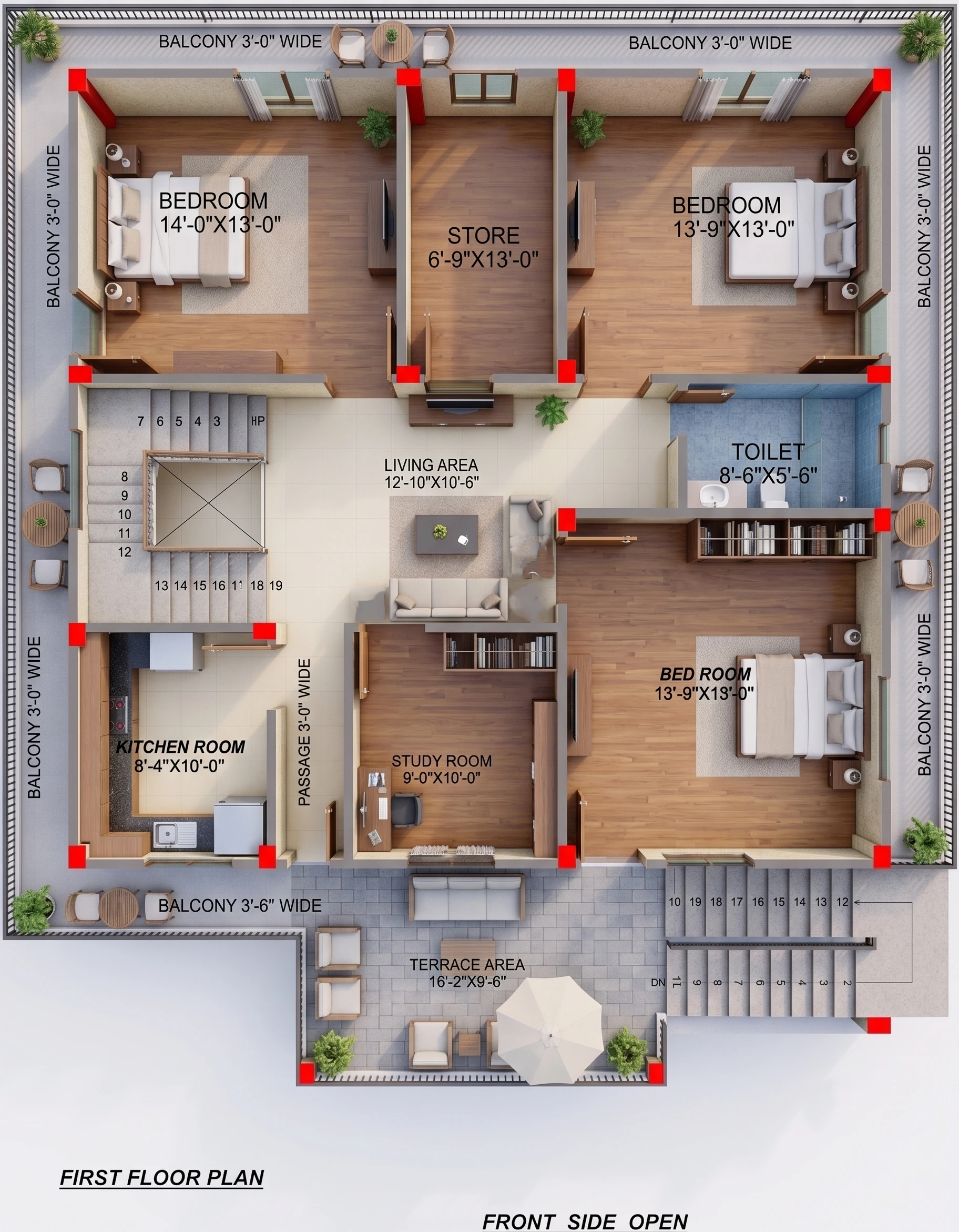 35X36 HOUSE PLAN EAST FACING GHAR KA NAKSHA